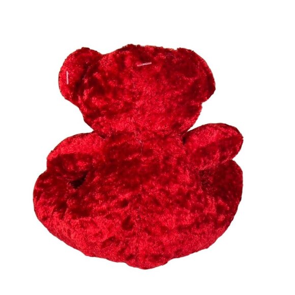 Valentines Day Teddy Bear Cute Gift Small Red Plush Sweetheart - Picture 2 of 2